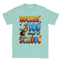 Seafoam rockin' 100 days of school Classic Tee - Artiststas