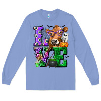 Colony Blue love cow halloween tbw Long Sleeve Tee - texasbilliewilder