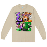 Mushroom love cow halloween tbw Long Sleeve Tee - texasbilliewilder