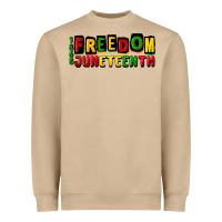 Freedom Juneteenth Heavyweight Sweatshirt | Teevron