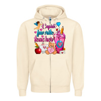 Cupid's Favorite Teacher Valentine's Day Frappe Zipper Hoodie | Teevron