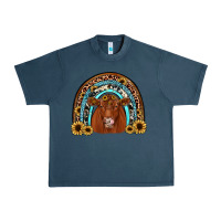 Midnight Navy red angus rainbow Urban Heavy Tee - JahusDesignShop