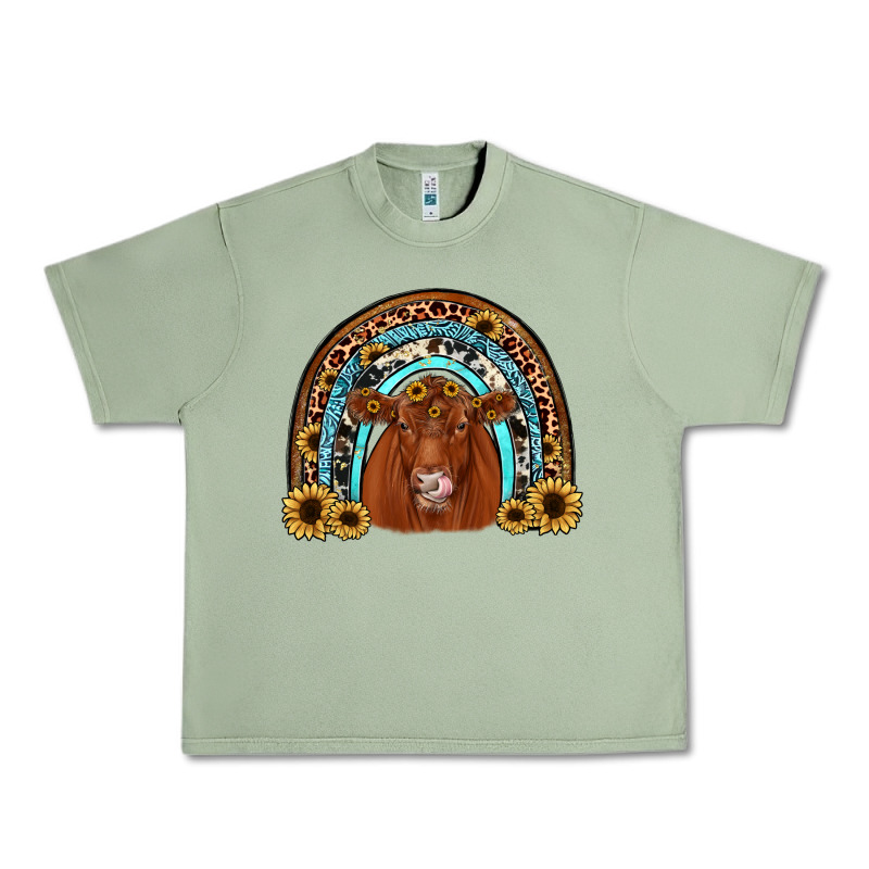 Red Angus Rainbow Urban Heavy Tee by JahusDesignShop | Teevron