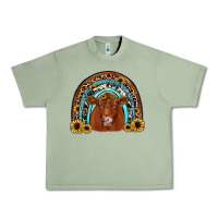 Oil Green red angus rainbow Urban Heavy Tee - JahusDesignShop