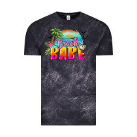 Cloud Black beach babe Vintage Tee - BarkalooDesign