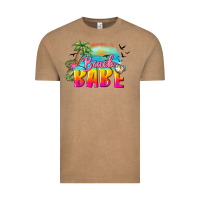 Vintage Coffee beach babe Vintage Tee - BarkalooDesign