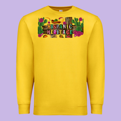 Hispanic Heritage Libbey Cup Premium Sweatshirt Designed By Bundleandbundleshop