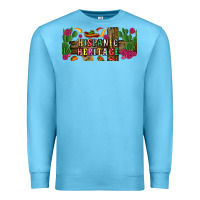 Ocean Blue hispanic heritage libbey cup Premium Sweatshirt - BundleAndBundleShop