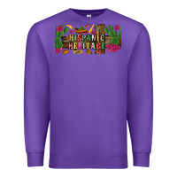Purple hispanic heritage libbey cup Premium Sweatshirt - BundleAndBundleShop