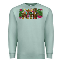 Seafoam hispanic heritage libbey cup Premium Sweatshirt - BundleAndBundleShop