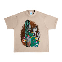 French Oak Western Cowhide Cactus Urban Heavy Tee - Bettercallsaul
