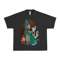 Pigment Black Western Cowhide Cactus Urban Heavy Tee - Bettercallsaul