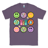 Lavender easter day smiley faces Classic Tee - Artiststas