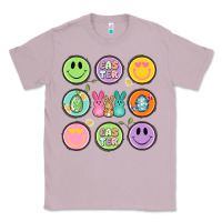 Lilac easter day smiley faces Classic Tee - Artiststas