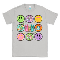 Moon Dust easter day smiley faces Classic Tee - Artiststas