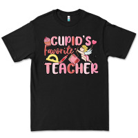 Black cupid's favorite teacher Premium Tee - MaliasSmallBusiness
