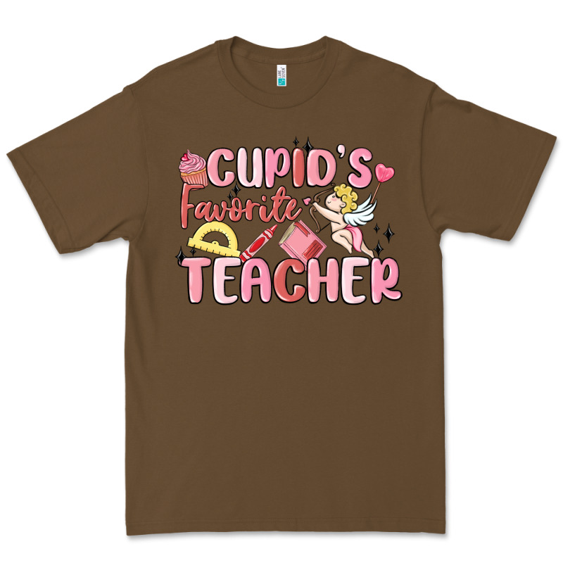 Cupid's Favorite Teacher Premium Tee by MaliasSmallBusiness | Teevron