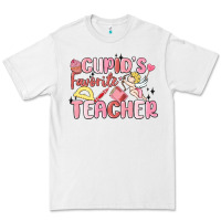 White cupid's favorite teacher Premium Tee - MaliasSmallBusiness