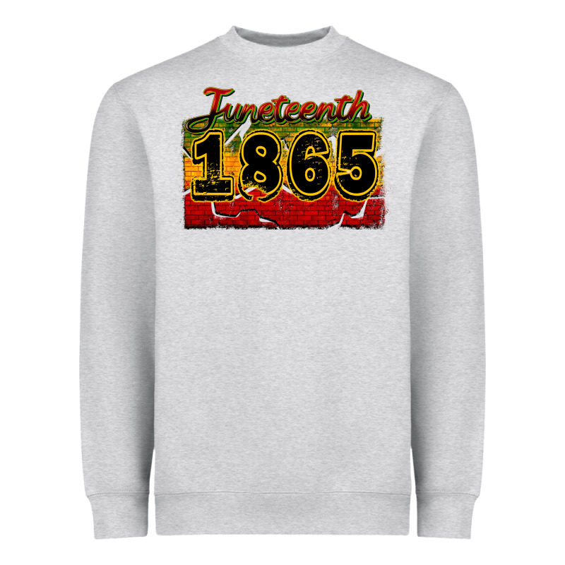 Juneteenth 1865 Heavyweight Sweatshirt by CowGirlArtShop | Teevron