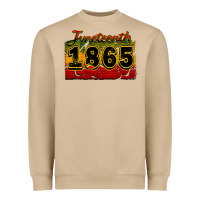 Mushroom juneteenth 1865 Heavyweight Sweatshirt - CowGirlArtShop