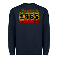 Navy juneteenth 1865 Heavyweight Sweatshirt - CowGirlArtShop