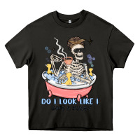 Asphalt do i look like i give a duck Heavy Core Tee - MaliasSmallBusiness
