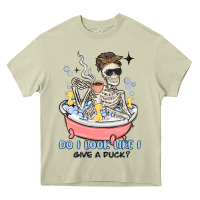 Mossy do i look like i give a duck Heavy Core Tee - MaliasSmallBusiness