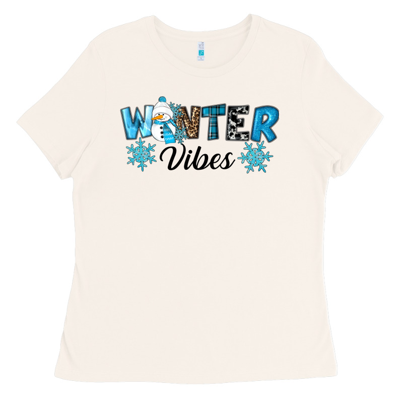 Winter Vibes Ladies Tee by RanaPortraitStore | Teevron