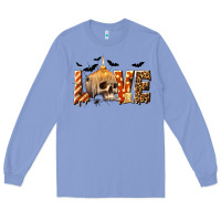 Colony Blue Halloween Love Long Sleeve Tee - texasbilliewilder