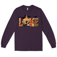 Plum Halloween Love Long Sleeve Tee - texasbilliewilder