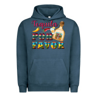 Pigment Midnight Navy mexican tequila por favor Urban Hoodie - Artiststas