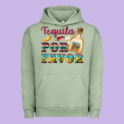 Mexican Tequila Por Favor Urban Hoodie Designed By Artiststas