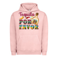 Pigment Salmon mexican tequila por favor Urban Hoodie - Artiststas