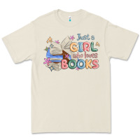 Bone just a girl who loves books Premium Tee - MaliasSmallBusiness