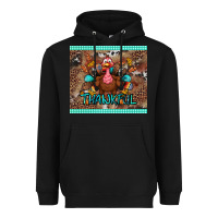 Black thankful tumbler Heavyweight Hoodie - BundleAndBundleShop