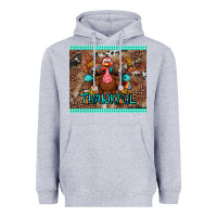 Heather Grey thankful tumbler Heavyweight Hoodie - BundleAndBundleShop