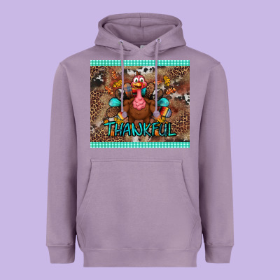 Thankful Tumbler Heavyweight Hoodie Designed By Bundleandbundleshop