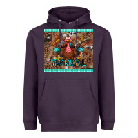 Plum thankful tumbler Heavyweight Hoodie - BundleAndBundleShop
