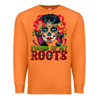 Carrot sugar skull woman proud of my roots Premium Sweatshirt - BundleAndBundleShop