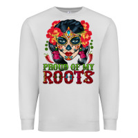 Dove Grey sugar skull woman proud of my roots Premium Sweatshirt - BundleAndBundleShop