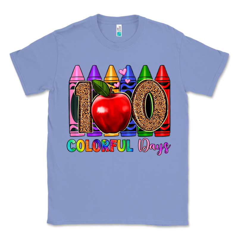 100 Colorful Day S Classic Tee by Artiststas | Teevron