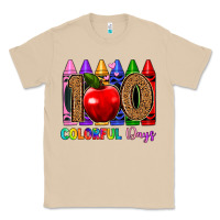Mushroom 100 colorful day s Classic Tee - Artiststas