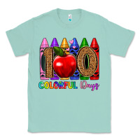 Seafoam 100 colorful day s Classic Tee - Artiststas
