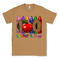 Toasted Coconut 100 colorful day s Classic Tee - Artiststas