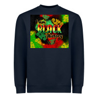 Navy i am black history tumbler cowgirl Heavyweight Sweatshirt - CowGirlArtShop