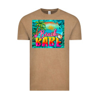 Vintage Coffee beach babe Vintage Tee - BarkalooDesign
