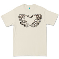 Bone skeleton heart Premium Tee - MaliasSmallBusiness