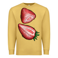 Antique Gold strawberries 1 Premium Sweatshirt - BundleAndBundleShop
