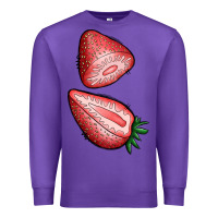 Purple strawberries 1 Premium Sweatshirt - BundleAndBundleShop