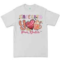Dove Grey cafecito y pan dulce Premium Tee - MaliasSmallBusiness